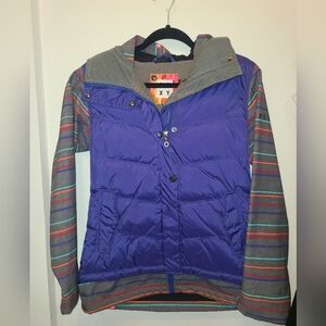Roxy Multicolor Ski/Snowboard Winter Jacket